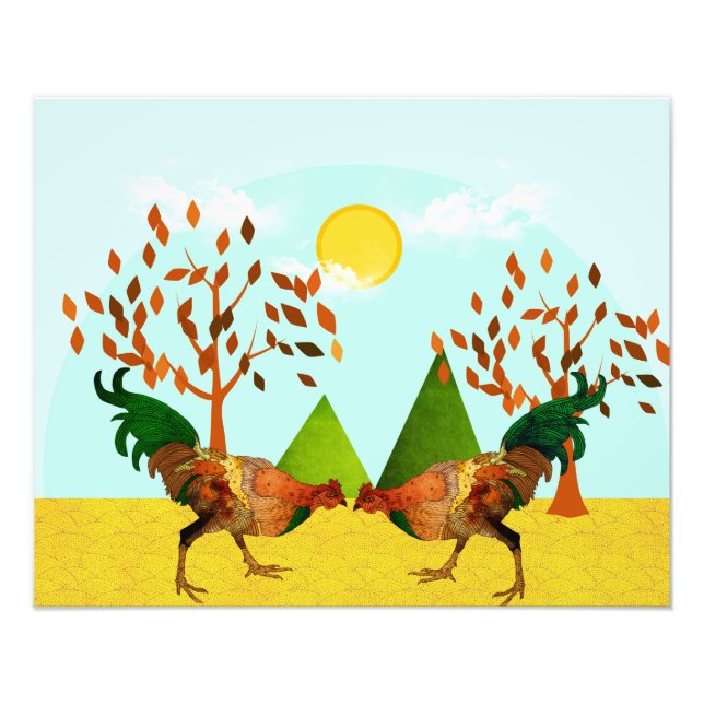 Foto Batalha de Roosters (Frente)