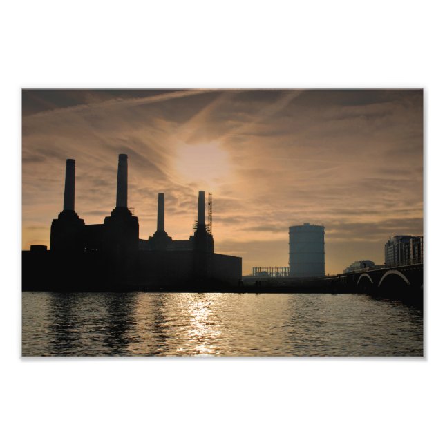 Foto Battersea Power Station River Thames London (Frente)