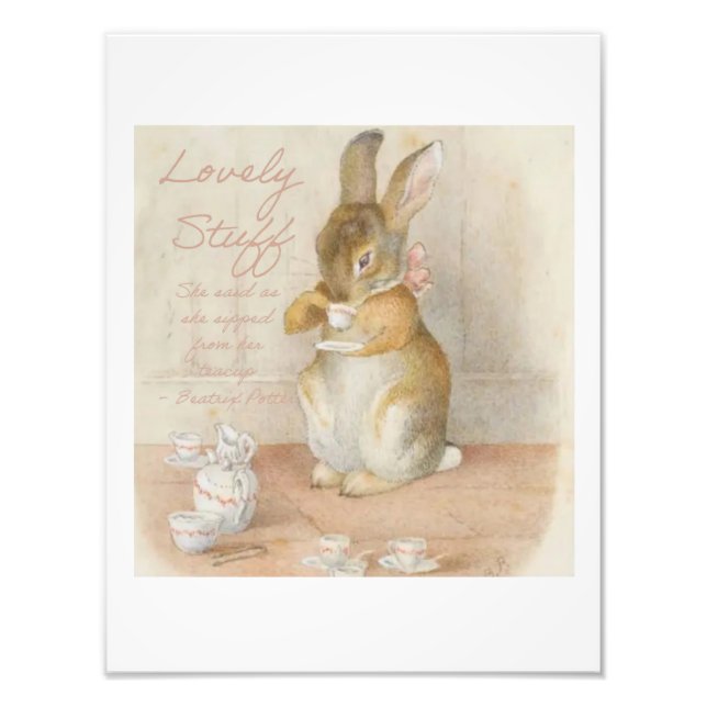 Foto Beatrix Potter Peter Rabbit Bunny's Tea Party (Frente)