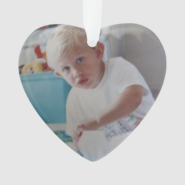 Foto: Bebês Primeiro Ornamento Cerâmico de Natal (Frente)