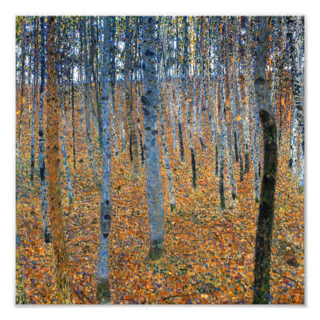 Foto Beech Grove I | Gustav Klimt | (Frente)