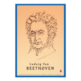 Foto Beethoven encara a música