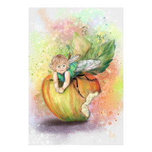 Foto Bela Bebê Engraçada Poster Art