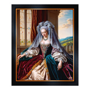 Foto Beleza Atemporal de uma Senhora Majestosa Usando V