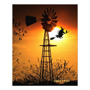 Foto Beleza do Kansas com pôr do sol com nuvens.