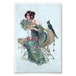 Foto Beleza Exótica Art Nouveau