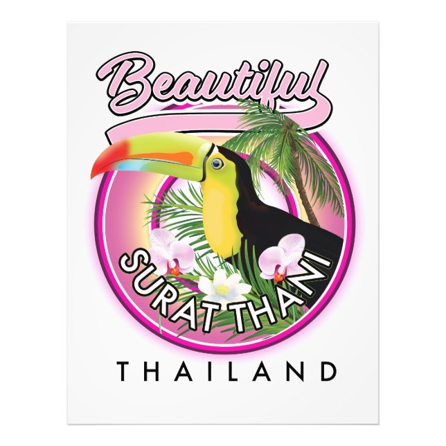 Foto Belo logotipo de Surat Thani Tailândia (Frente)