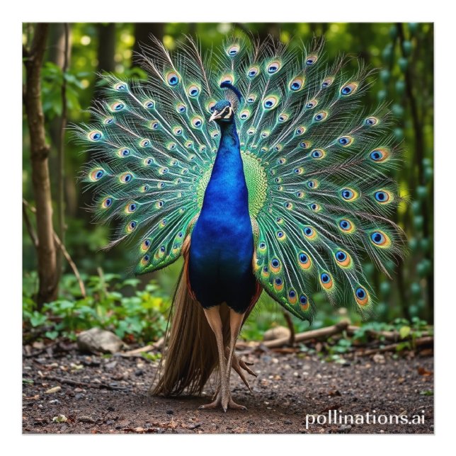 Foto belo pavão (Frente)