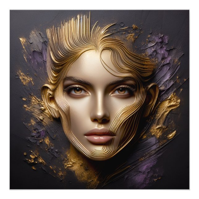 Foto Belo rosto - Regras de IA (Frente)