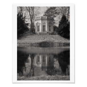 Foto Belvedere Teahouse em Preto e Branco