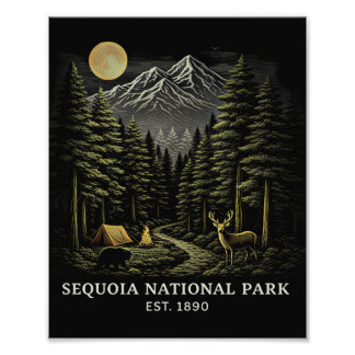 Foto Bem-vindo ao Parque Nacional Sequoia EUA