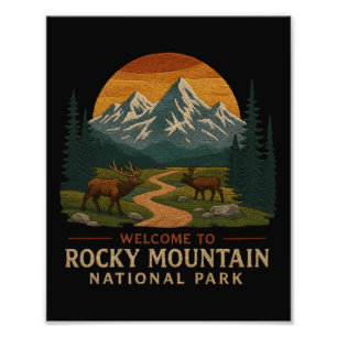 Foto Bem-vindos à Embroiderme Rocky Mountain Nacional E