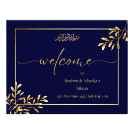 Foto Bem-vindos ao nosso Nikkah - Sinal de Casamento Is