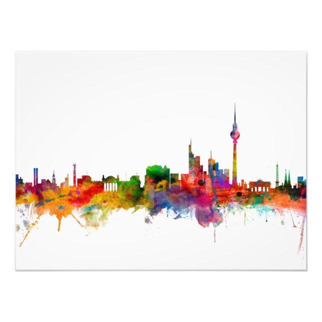 Foto Berlim Alemanha Skyline (Frente)