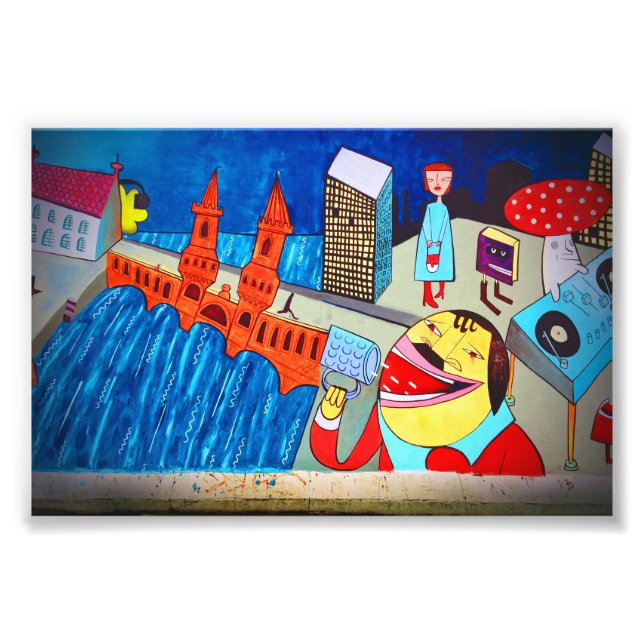 Foto Berlin Wall Grafite Street Art Alemanha (Frente)