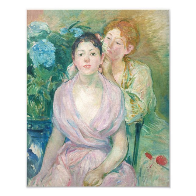 Foto Berthe Morisot - A Horstensia / As Duas Irmãs (Frente)