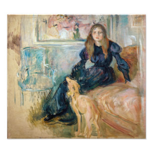 Foto Berthe Morisot - Julie e seu galgo Laerte