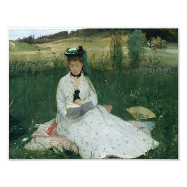 Foto Berthe Morisot - Leitura (Frente)