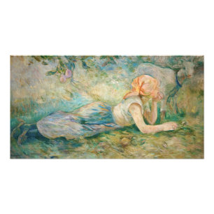 Foto Berthe Morisot - Pastora Deitada