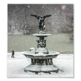 Foto Bethesda Fountain e anjo