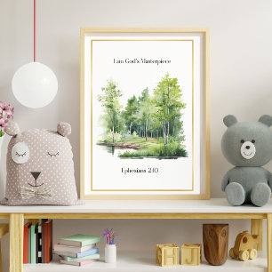 Foto Bíblia Enfermeiro Decor, viveiro temático Woodland