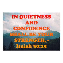 Bíblia verso de Isaiah 30:15.