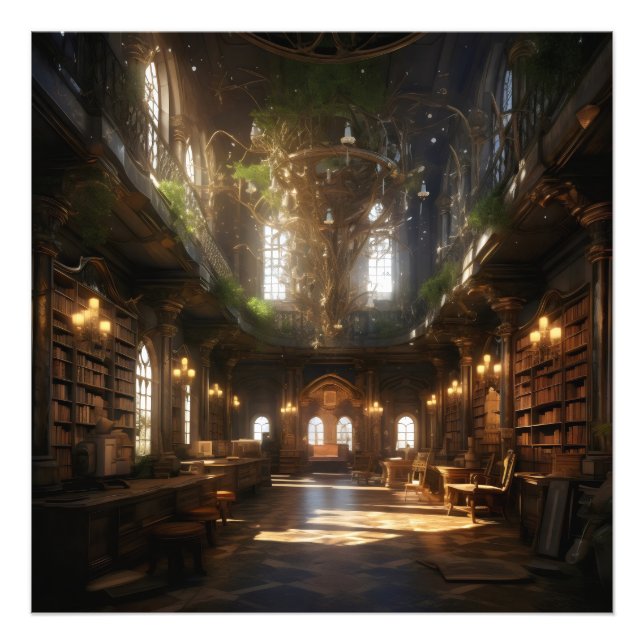 Foto Biblioteca de fantasia (Frente)