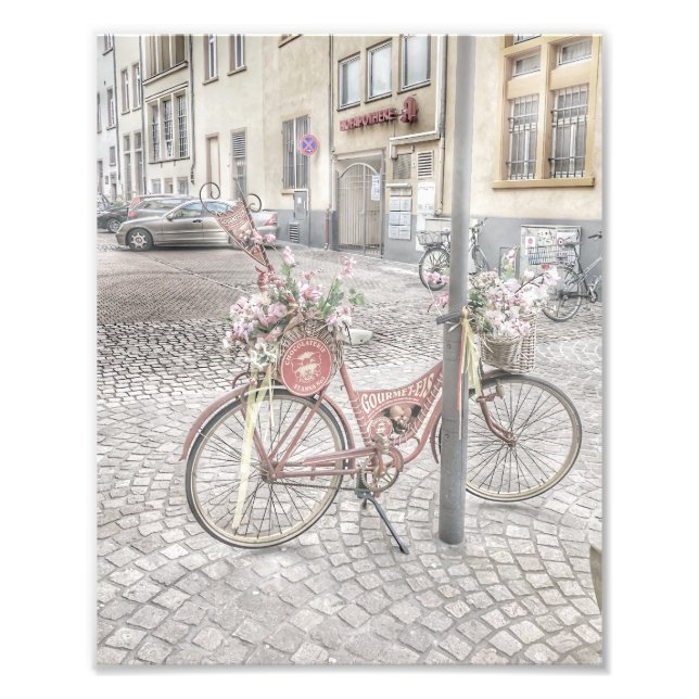 Foto Bicicleta com flores (Frente)