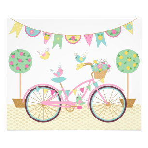 Foto Bicicleta Cor-de-Rosa