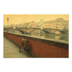 Foto Bicicleta Florence Italy Vintage do Rio Arno