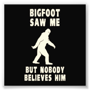 Foto Bigfoot Me Viu Mas Ninguém Acredita Nele