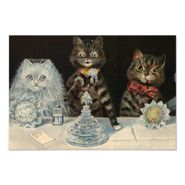 Foto Biscoitos Comidas de Mellin de Louis Wain (Frente)