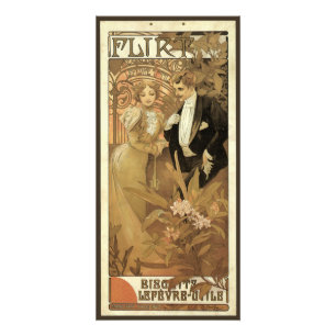 Foto Biscoitos Flirt Art Nouveau Vintage, Alphonse Much