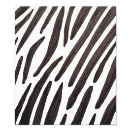 Foto Black and white zebra stripes