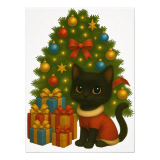 Foto “Black Cat Emi and the Christmas Tree”