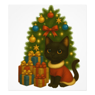 Foto “Black Cat Emi and the Christmas Tree”