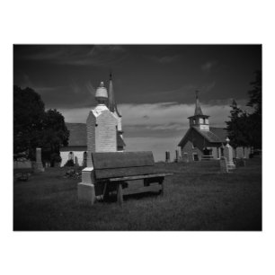 Foto "Black & White Valley Grove"