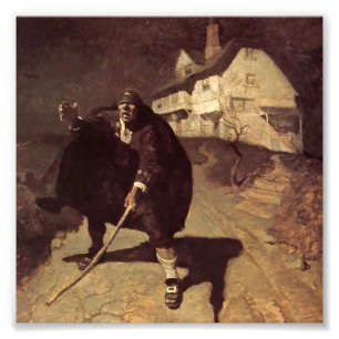 Foto "Blind Pew" Pirate Art do NC Wyeth