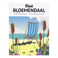Bloemendaal Amsterdam Poster de viagens