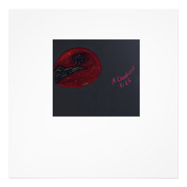 Foto Blood Moonlit Night Photo Enlargement