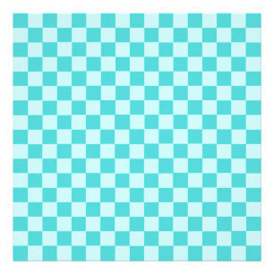 Foto Blue Classic Checkerboard por Shirley Taylor