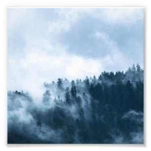 Foto Blue Foggy Rocky Mountains Colorado EUA Adventure
