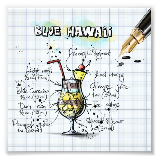 Foto Blue Hawaii (Frente)