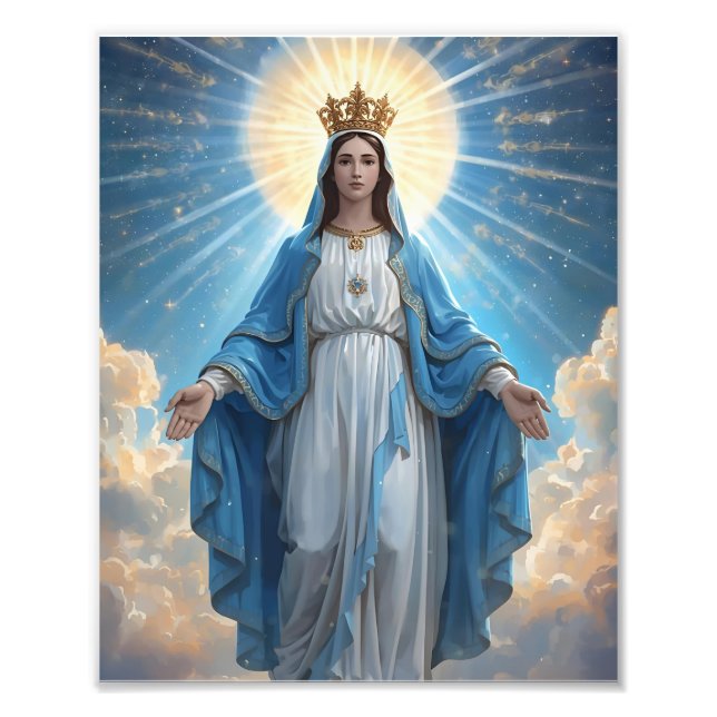 Foto Blue VIrgin Mary Heavenly (Frente)