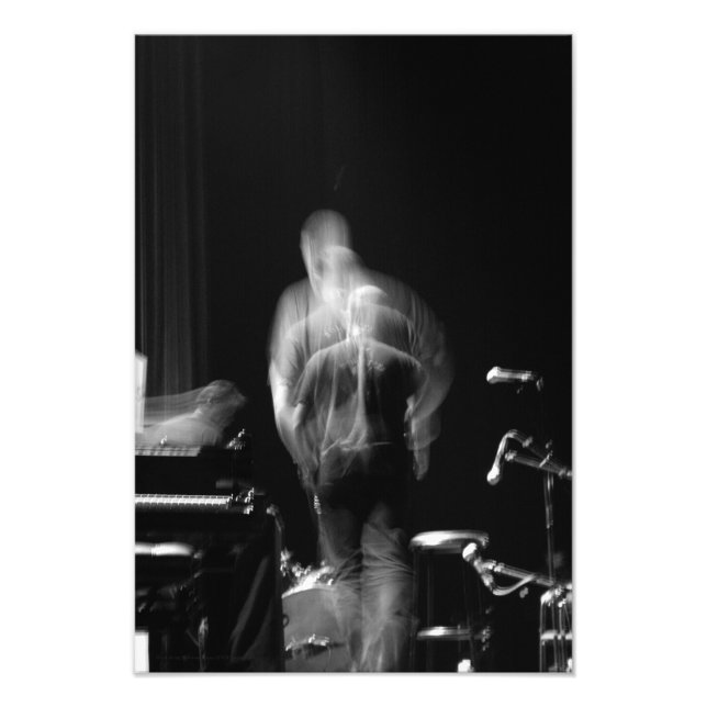 Foto Blur and Movement on palco Jazz Show Photo impress (Frente)
