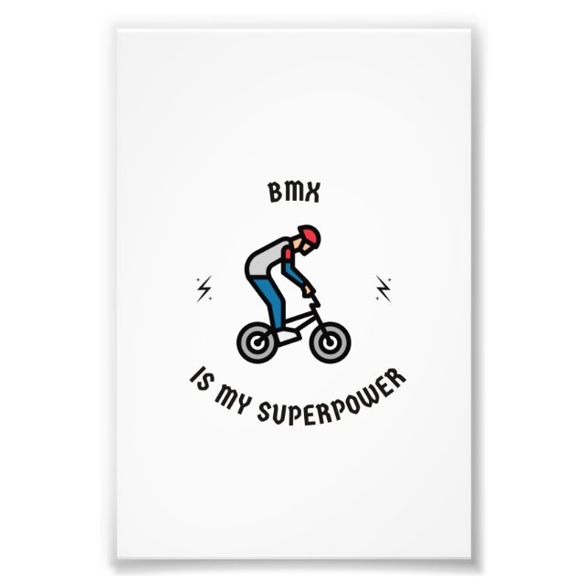Foto Bmx is my superpower (Frente)
