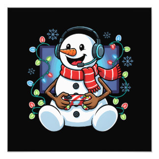 Foto Boneco de Neve Gamer