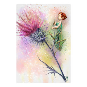 Foto Bonita oração Mantis Art Poster