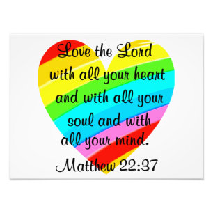 FOTO BONITO MATTHEW 22:37 AMOR DESIGN