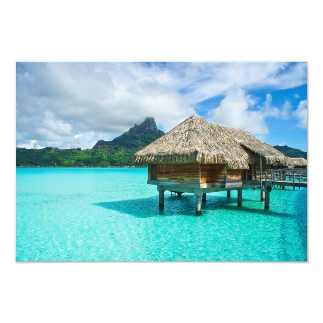 Foto Bora Bora Bora impressão (Frente)
